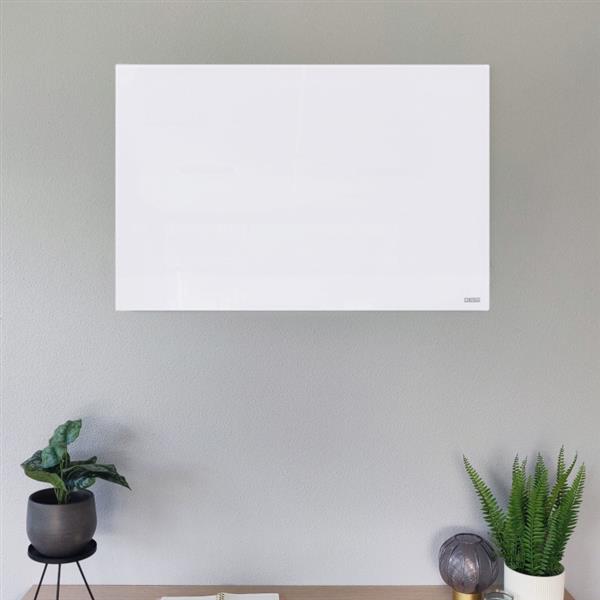 Grote foto glassboard pure whiteh60xb90 huis en inrichting kantooraccessoires