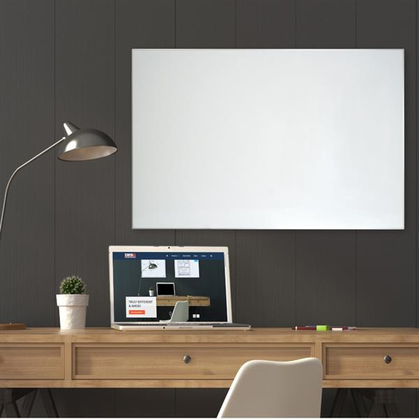 Grote foto whiteboard ultra dun h90xb120 cm huis en inrichting kantooraccessoires