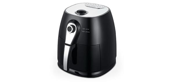 Grote foto royalty line airfryer heteluchtfriteuse zwart huis en inrichting keukenbenodigdheden