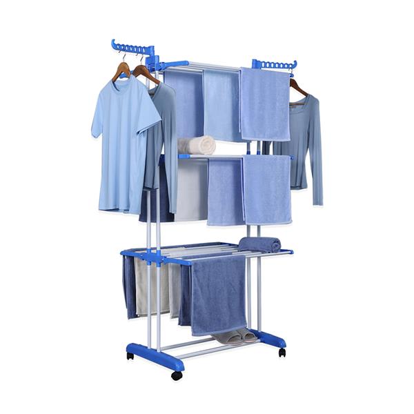 Grote foto herzberg bewegend kledingrek blauw huis en inrichting overige