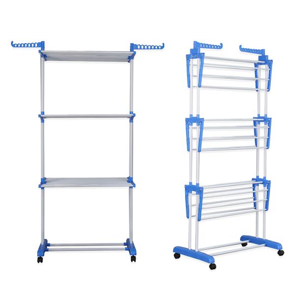 Grote foto herzberg bewegend kledingrek blauw huis en inrichting overige