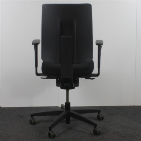 Grote foto bureaustoel zwart zwart npr1813 huis en inrichting stoelen