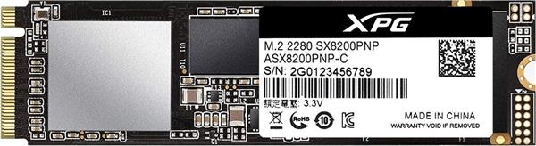 Grote foto adata sx8200pnp 2tb ssd computers en software geheugens