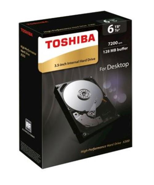 Grote foto toshiba x300 6tb hdd computers en software geheugens