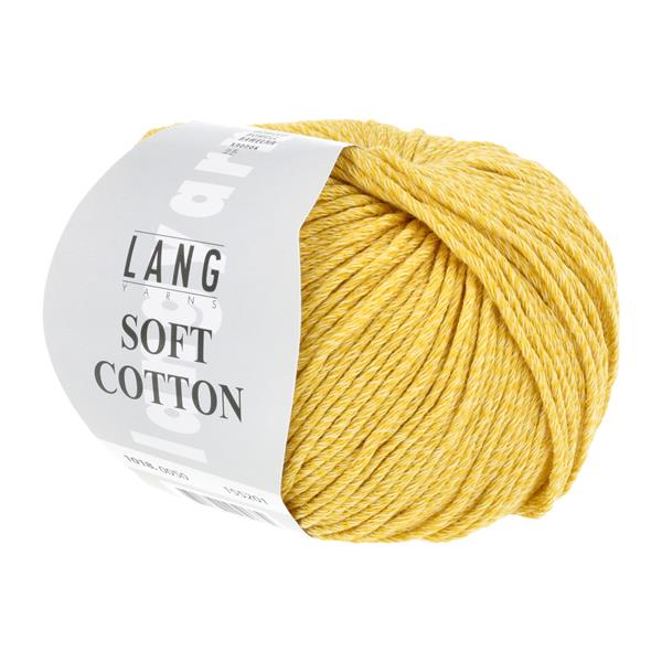 Grote foto lang yarns soft cotton 0050 geel verzamelen overige verzamelingen