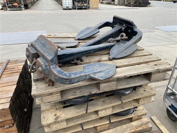 Grote foto bootanker 125 kg gebruikt anker doe het zelf en verbouw hout en planken