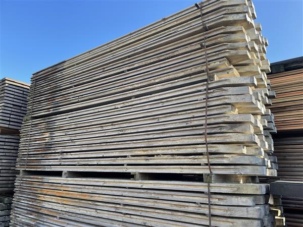 Grote foto 6 cm damwand combi plank hardhout vurenhout 340 cm lengte doe het zelf en verbouw hout en planken