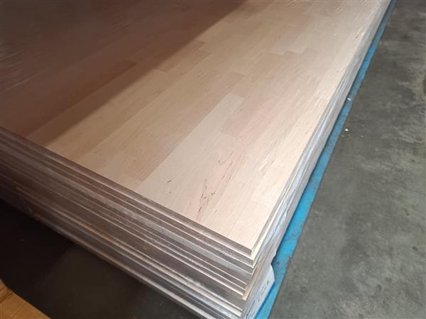 Grote foto berken meubelpaneel 18 mm x 600x 3000 mm gevingerlast doe het zelf en verbouw hout en planken