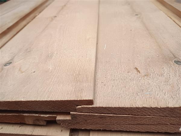 Grote foto red class wood zweeds rabat 300cm doe het zelf en verbouw hout en planken
