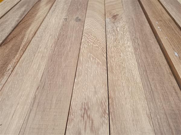 Grote foto 45x70mm 415cm iroko doe het zelf en verbouw hout en planken