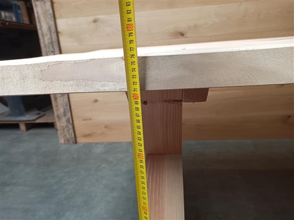 Grote foto douglas kruispoot tafel 250cm doe het zelf en verbouw hout en planken