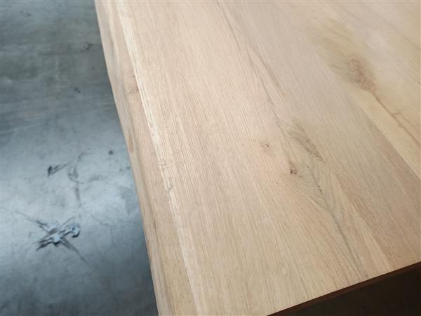 Grote foto 100x280cm 40mm eiken tafelbladen doe het zelf en verbouw hout en planken