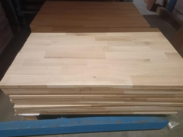 Grote foto 20 mm meubelpaneel eiken vingerlas 58x90cm doe het zelf en verbouw hout en planken