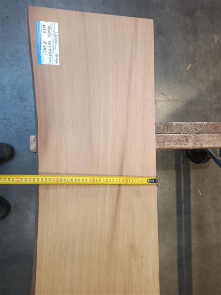 Grote foto 61 mm iroko schaaldeel w27 247cm 36 36 37cm doe het zelf en verbouw hout en planken