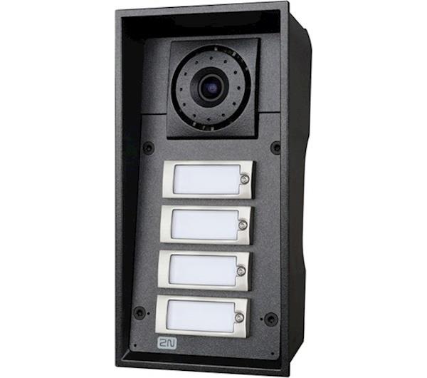 Grote foto 2n helios ip force met hd kleurencamera met nachtzicht 4 drukknoppen audio tv en foto videobewakingsapparatuur