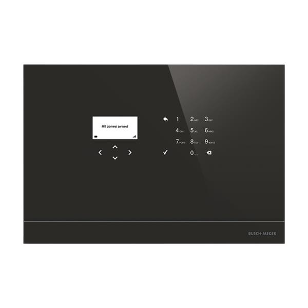 Grote foto busch secure home alarmcentrale kleur gsm zwart zonder gsm module doe het zelf en verbouw inbraaksystemen
