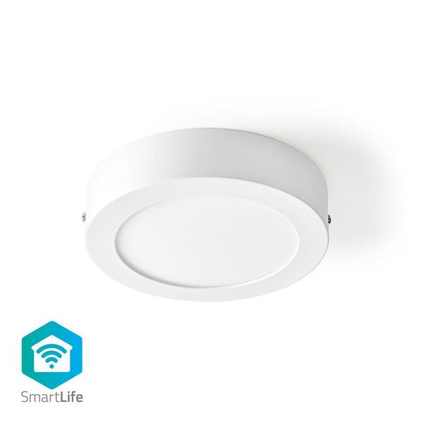 Grote foto wi fi smart plafondlamp rond diameter 17 cm warm tot koel wit 800 lm 12 w slank design verzamelen overige verzamelingen