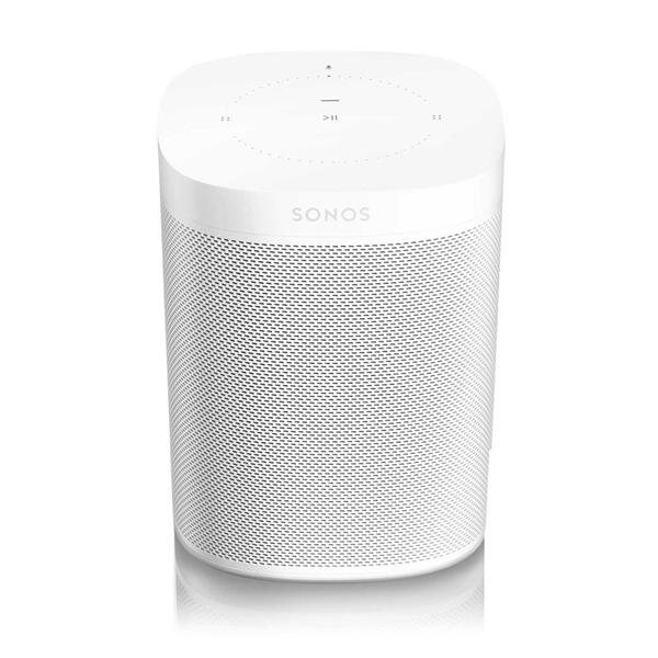 Grote foto sonos one draadloze speaker kleur wit audio tv en foto luidsprekers