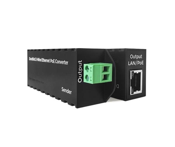 Grote foto doorbird 2 draads ethernet poe converter a1072 doorbird 2 draads ethernet poe converter a1072 computers en software netwerkkaarten routers en switches