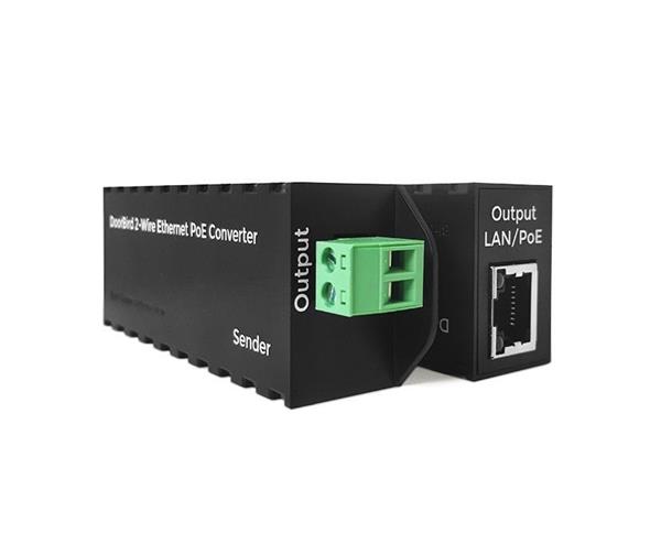 Grote foto doorbird 2 draads ethernet poe converter a1071 doorbird 2 draads ethernet poe converter a1071 computers en software netwerkkaarten routers en switches