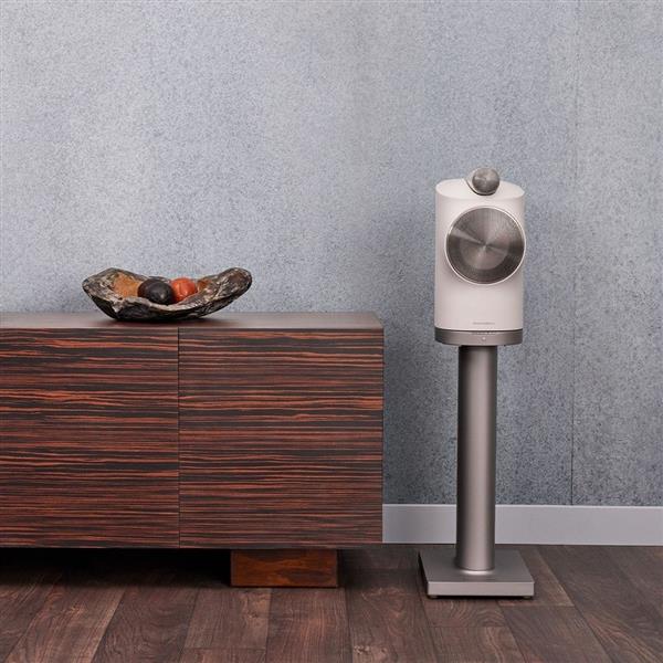 Grote foto bowers wilkins formation duo floor standard kleur zwart audio tv en foto luidsprekers