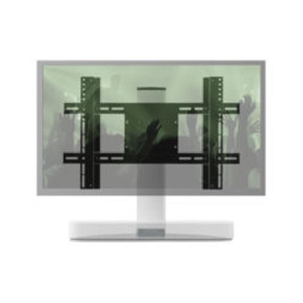 Grote foto beam tv stand verstelbaar wit beam tv stand verstelbaar wit audio tv en foto luidsprekers