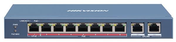 Grote foto hikvision 8 poorts gigabit switch ds 3e0510hp e doe het zelf en verbouw inbraaksystemen