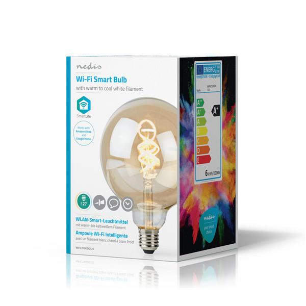 Grote foto wifi smart bulb cool white filament e27 wifi smart bulb cool white filament e27 verzamelen overige verzamelingen