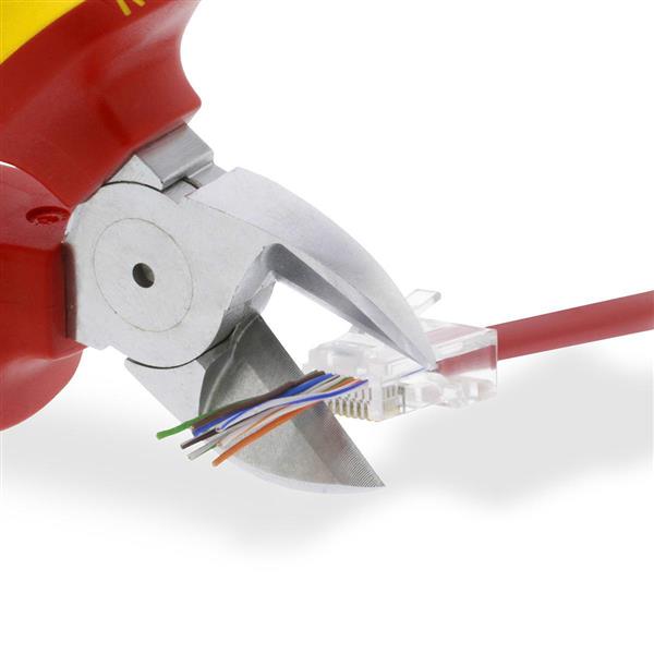 Grote foto rj45 modulaire stekker voor cat5 cat6 utp 10 stuks doe het zelf en verbouw inbraaksystemen