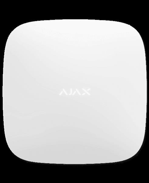 Grote foto ajax hub 2 plus wit draadloos alarmsysteem ajax hub 2 plus doe het zelf en verbouw inbraaksystemen