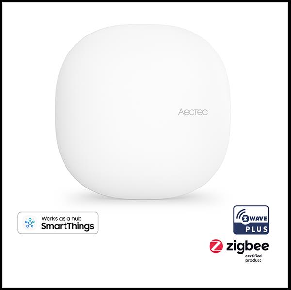 Grote foto aeotec smartthings hub v3 smart hub verzamelen overige verzamelingen