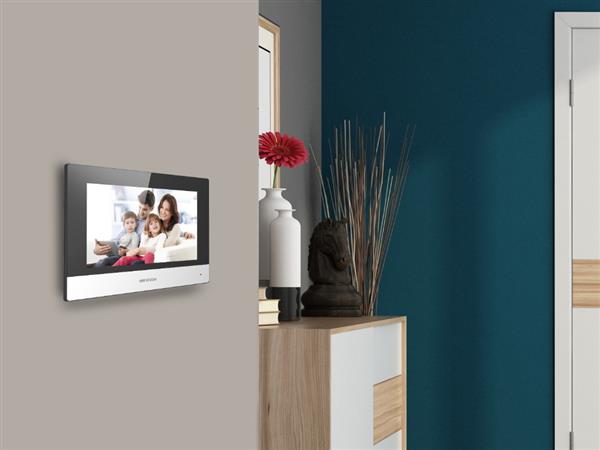 Grote foto hikvision intercom monitor ds kh6320 wte1 eu audio tv en foto videobewakingsapparatuur