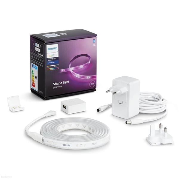 Grote foto philips hue lightstrip plus v4 white and color 2m basis verzamelen overige verzamelingen