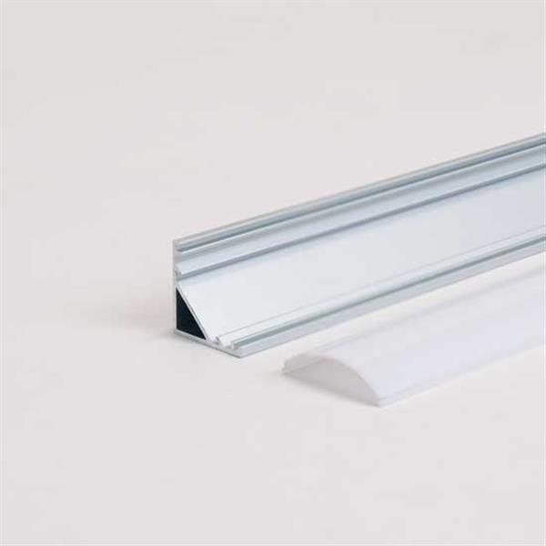 Grote foto led strip profiel aluminium 2 5 m 20x20 mm corner verzamelen overige verzamelingen