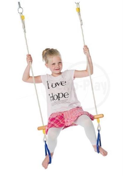 Grote foto d ko play trapeze met massief kunststof ringen blauw kinderen en baby overige