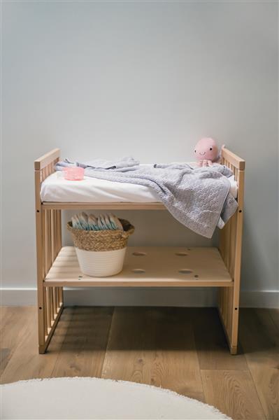 Grote foto multifunctioneel 7 in 1 babybed incl. matras natural kinderen en baby complete kinderkamers