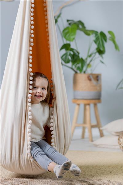 Grote foto hangnest schommel honing honing kinderen en baby overige