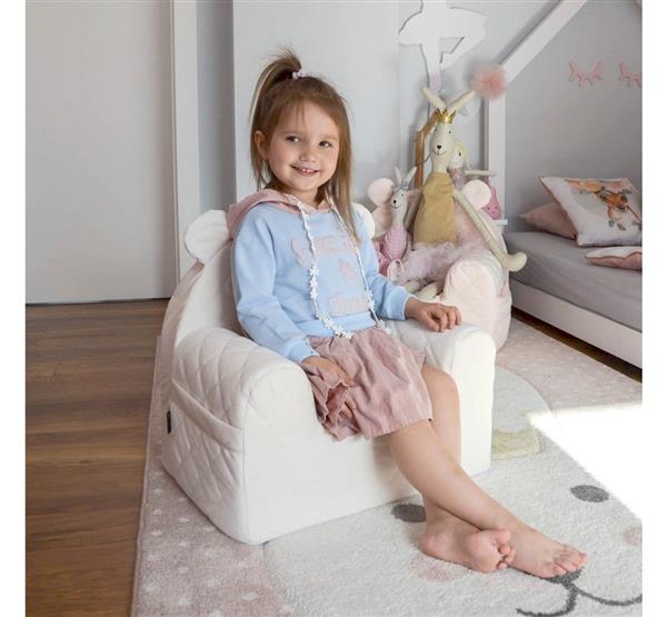 Grote foto kinderfauteuil ecru ecru kinderen en baby complete kinderkamers