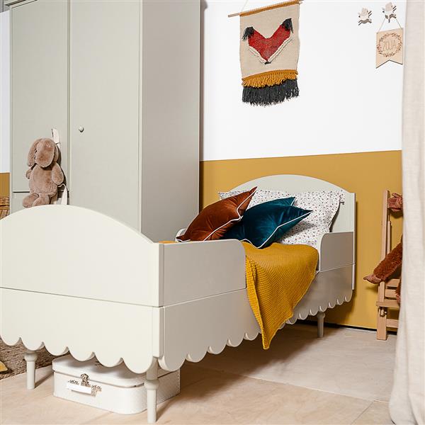 Grote foto kinderbed babushka olive 90x200cm kleuterbed kinderen en baby complete kinderkamers