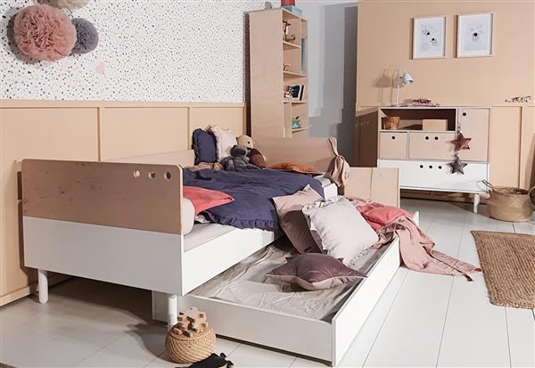Grote foto bed river wood luck 90x200 bed river 90x200cm kinderen en baby complete kinderkamers