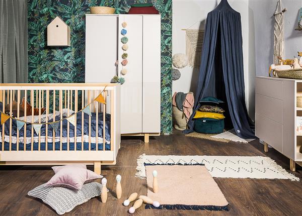 Grote foto kledingkast basic wood luck kledingkast basic cashmere kinderen en baby complete kinderkamers