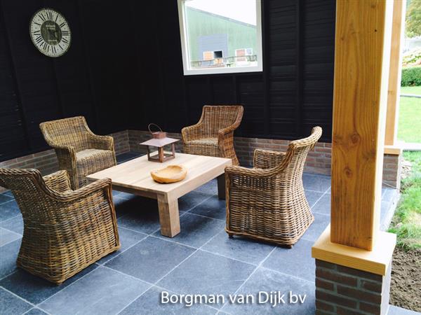 Grote foto vietnamees hardsteen soft finish 60x60 cm tuintegels tuin en terras tegels en terrasdelen