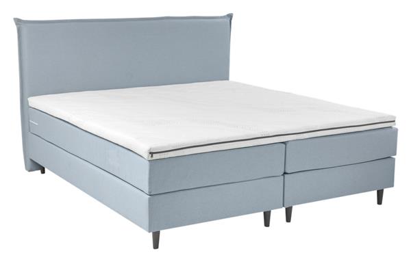 Grote foto boxspring swiss 120x200 blauw huis en inrichting bedden