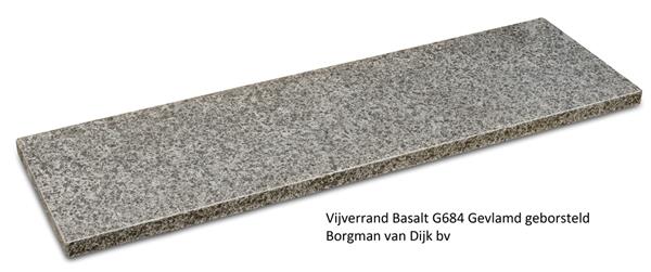 Grote foto vijverranden basalt gevlamd olivian black tuin en terras vijvers en toebehoren