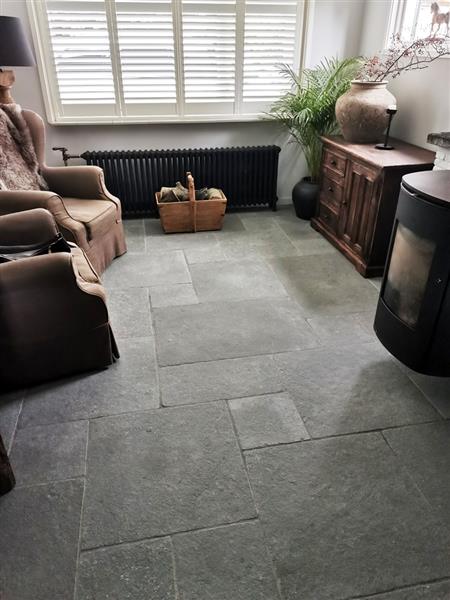 Grote foto landelijke vloer castle stone grey natural doe het zelf en verbouw tegels