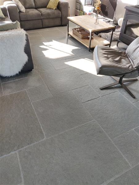 Grote foto landelijke vloer castle stone grey natural doe het zelf en verbouw tegels