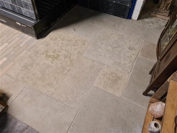 Grote foto bourgondische dallen castle stone beige wildverband doe het zelf en verbouw tegels