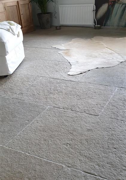 Grote foto landelijke vloer castle stone beige wildverband doe het zelf en verbouw tegels