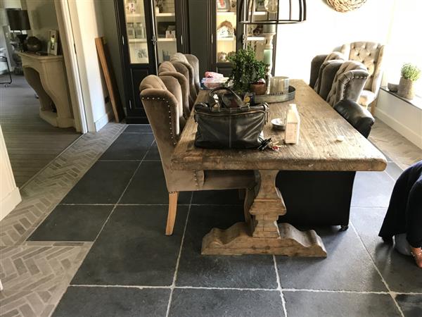 Grote foto landelijke vloer castle stone black 60x90 cm doe het zelf en verbouw tegels