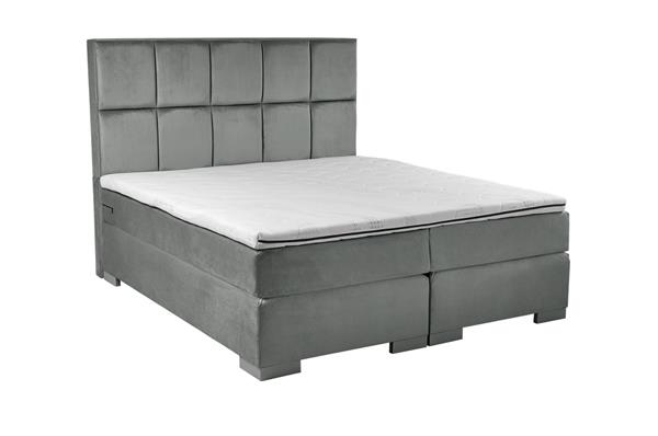 Grote foto boxspring nessa 160x220 zwart huis en inrichting bedden